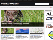 Tablet Screenshot of naturalink.pl